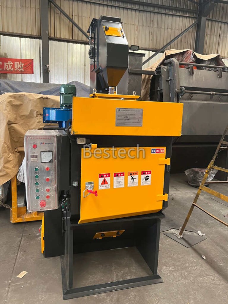 Q324 Tumble Shot Blasting Machine is a batch-type surface treatment system designed for cleaning small and medium-sized metal parts.