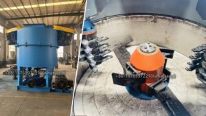 GS High Efficiency Rotor Sand Mixer is a type of industrial equipment used in the foundry industry, particularly for preparing sand mixtures used in the casting process.