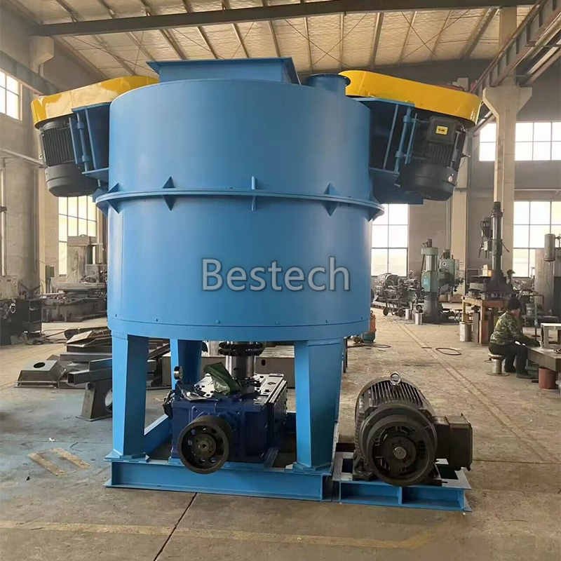 High Efficiency Rotor Sand Mixing Machine is designed to provide intensive and uniform mixing of foundry sand with water, bentonite, additives and other process materials.