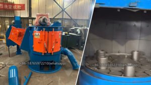 Rotary table blast machines are mainly for targeted blast cleaning of single/multiple workpieces producing repeatable cleaning results.
