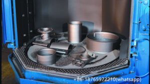 Table Blast Machines combine superior design with rugged construction in a fully integrated table system to handle larger and/or more fragile castings.