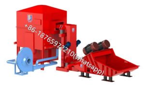 Sand Reclamation system is very efficient and generates the optimum reclamation level for used sand.