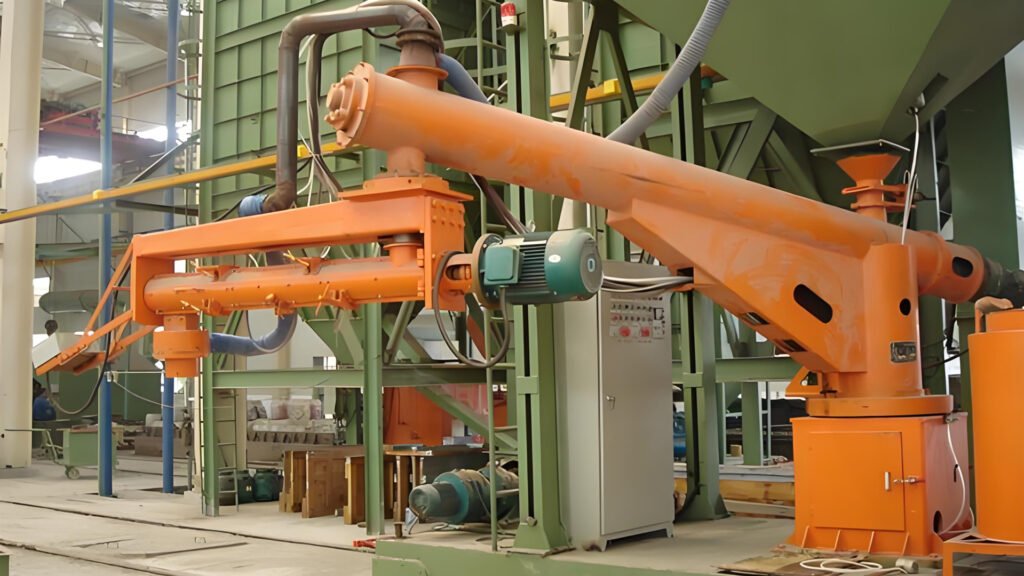 A resin sand mixer is a specialized industrial machine used in foundries to mix resin, hardener (catalyst), and sand to produce a uniform resin-coated sand mixture. This mixture is commonly used for making high-strength sand molds and cores in no-bake casting processes.