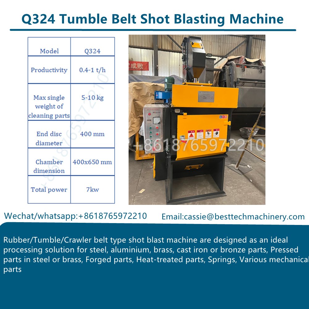 Tumble shot blast machines are a reliable choice for industries that require fast, effective, and uniform cleaning of robust metal parts. Their efficiency, versatility, and ease of integration into existing production lines make them a smart investment for improving surface finish quality and overall workflow.