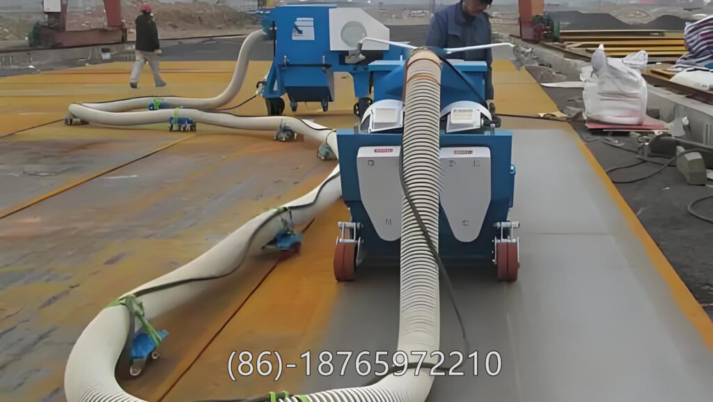 Concrete floor shot blasters represent specialized machinery crafted for the preparation of concrete surfaces. They employ abrasive materials, such as high-velocity propelled steel shot or grit, to cleanse, profile, and etch the concrete. This procedure is pivotal in attaining ideal adhesion for coatings or overlays.