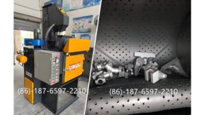 tumble shot blasting machine is used for cleaning, descaling, deburring, or surface preparation of small to medium-sized workpieces. Common parts include castings, forgings, automotive components, and hardware.