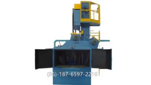 table shot blasting machine is a surface-cleaning and finishing equipment that uses a rotating table and high-speed blast wheels to remove rust, scale, paint, sand, and contaminants from metal workpieces. It is mainly used for medium-sized, heavy, or irregular parts that cannot tumble but still need uniform surface treatment.