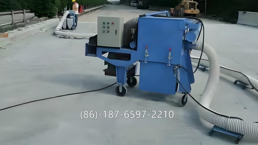 floor shot blasting is a very mature and stable technology for concrete and steel floor cleaning.