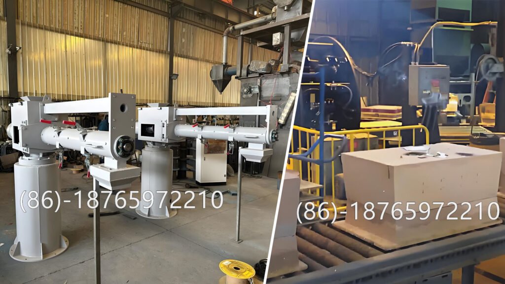 resin sand mixer is a foundry machine used to mix raw sand with resin binders and curing agents to produce resin-bonded sand for mold and core making in metal casting processes.