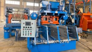 hot box core shooting machine uses compressed air to shoot resin sand into a heated core box, curing the sand instantly to form a strong and accurate sand core.