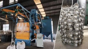 Hanger Type Shot Blasting Equipment is engineered to deliver a uniform "White Metal" finish on even the most irregular workpieces.