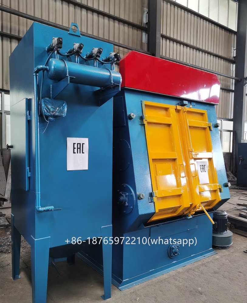 Q3210 Tumble Belt (Rubber Belt) Shot Blasting Machine is the most versatile solution for cleaning, descaling, and deburring small to medium-sized workpieces in batches.