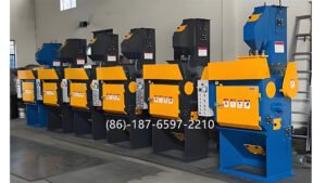 Tumble Blast Machine is designed to take the "heavy lifting" out of surface preparation. Whether you’re dealing with sand-cast iron or high-precision aluminum