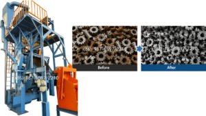 Tilting Drum Shot Blasting Machine is engineered for high-volume efficiency. By combining a 360° tumbling action with an automated tilting discharge, it ensures every part—no matter how complex—receives a uniform, professional finish without the manual labor.