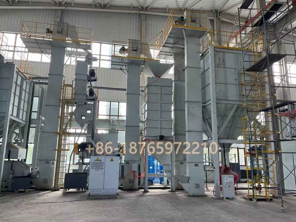 Secondary Resin Sand Reclamation Machine is designed to mechanically scrub and polish resin-coated sand grains after primary crushing.