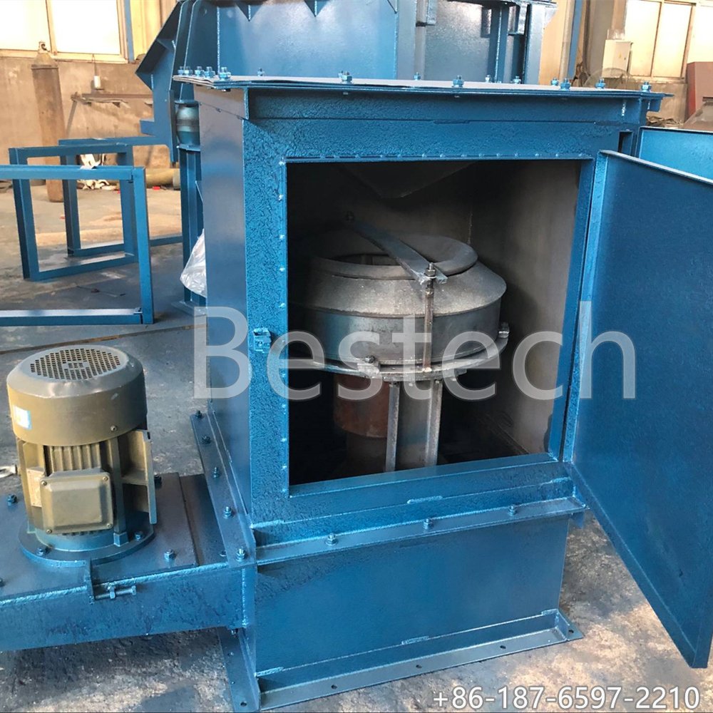 Secondary Resin Sand Reclamation Machine is designed to mechanically scrub and polish resin-coated sand grains after primary crushing.
