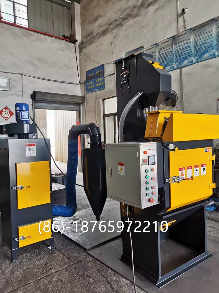 tumble shot blasting machine is an automatic surface-cleaning machine used to remove rust, scale, sand, burrs, and other surface impurities from metal castings and small-to-medium-sized workpieces.